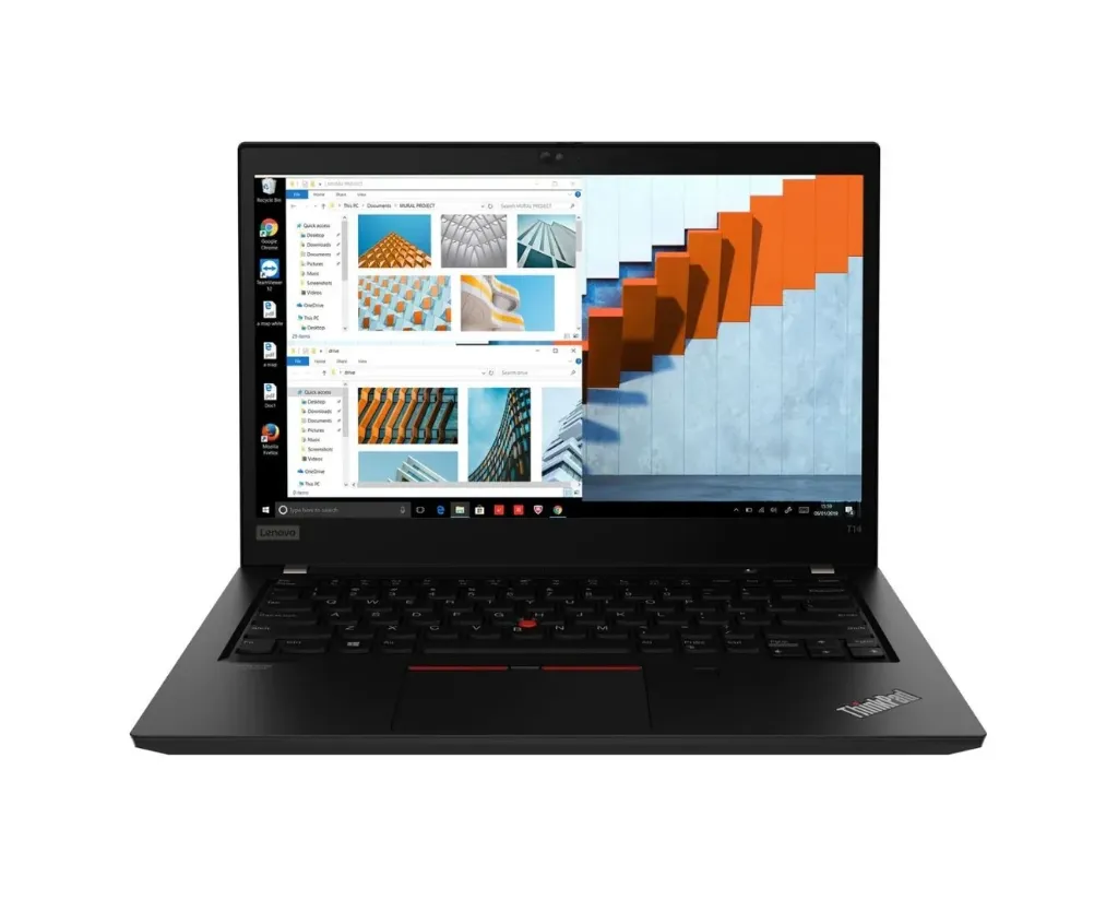 لابتوب Lenovo ThinkPad T14 G1 جيل عاشر (i7-10th)، كرت Intel UHD مدمج، رام 16GB، تخزين 512GB SSD، شاشة 14.0" (8GB DDR4, 256GB SSD)