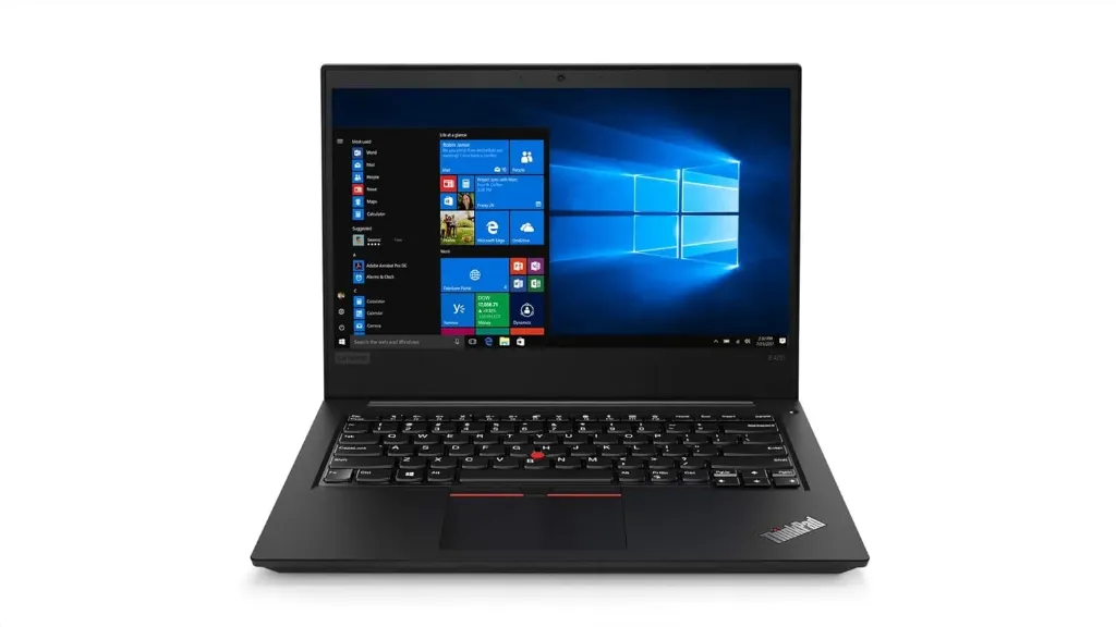 لابتوب Lenovo ThinkPad E480 جيل ثامن (i7-8th)، كرت AMD Radeon RX 550 منفصل، رام 16GB، تخزين 512GB SSD، شاشة 14.0"