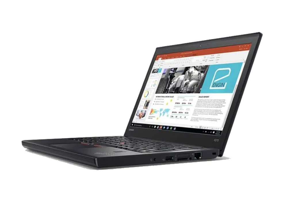 لابتوب Lenovo ThinkPad X270 جيل سابع (i7-7th)، كرت Intel HD مدمج، رام 16GB، تخزين 512GB SSD، شاشة 12.5"